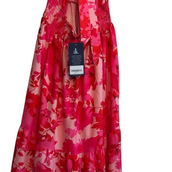 Anna-kaci Cross Neck Halter Printed Dress - Picture 5 of 7